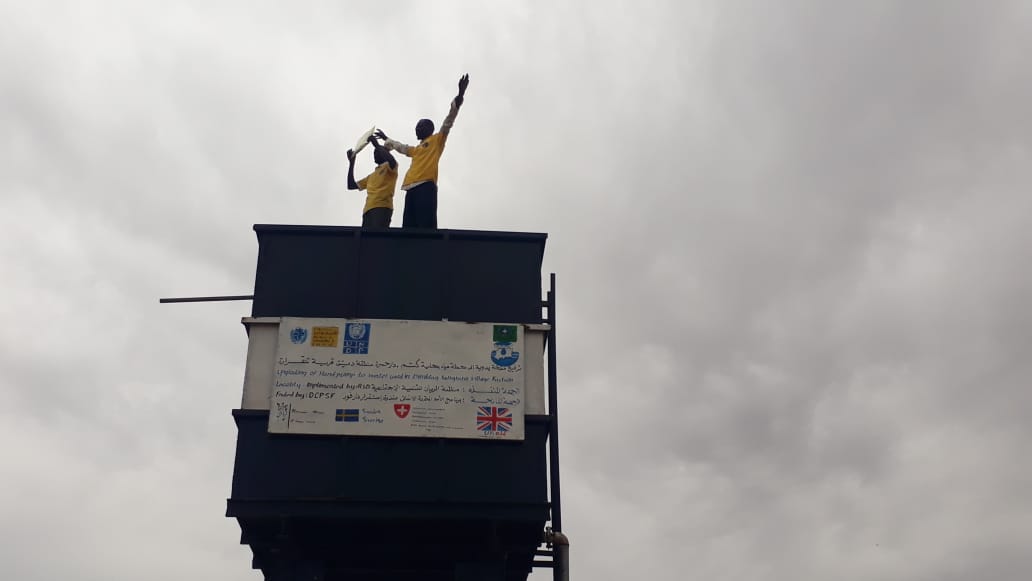 Upgrading a Hand Pump to a Solar-Powered Water Supply Station in Dambateng, Kutum