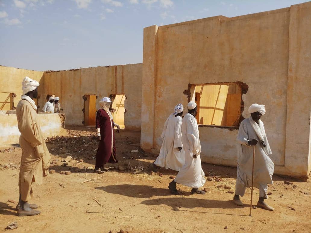 Photos Illustrating the Rehabilitation and Renovation Activities of Hashaba Al-Donki Health Center