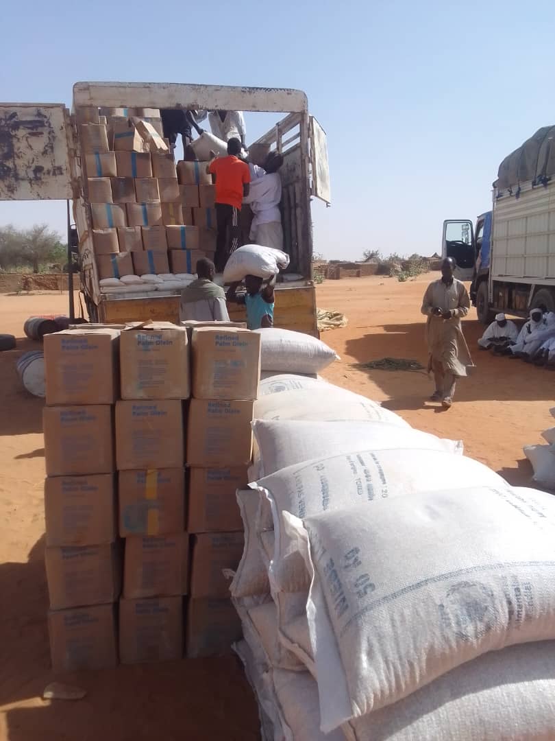 Distribution of Relief Supplies to Displaced Persons in Displacement Camps