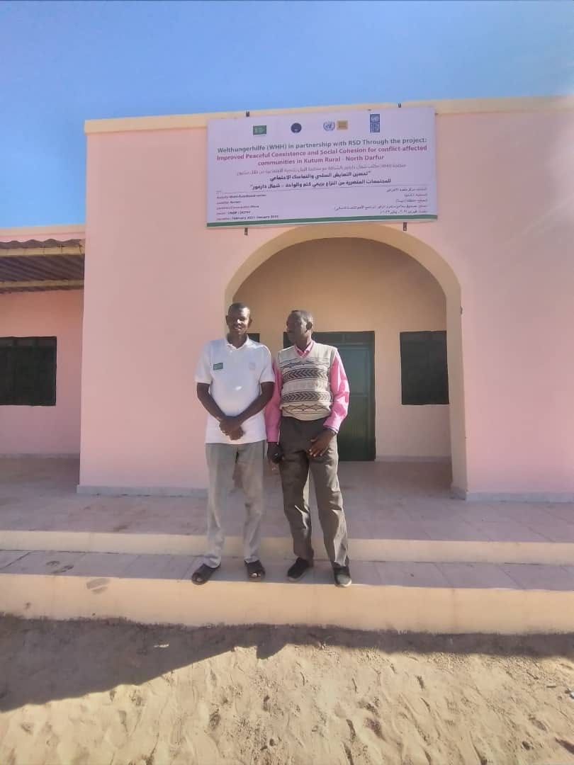 UNDP Supports the Construction of Multi-Purpose Community Centers to Promote Peace and Community Development in Kutum Locality