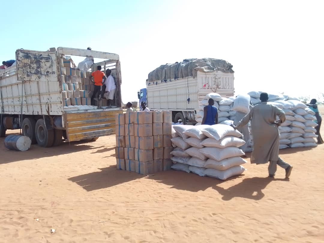 Distribution of Relief Supplies to Displaced Persons in Displacement Camps
