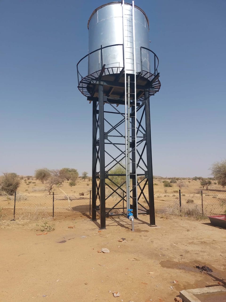 Alrayan for Social Development Organization Implements the Arida Water Station Upgrade Project in Rural Kutum with Support from the Darfur Stability Fund