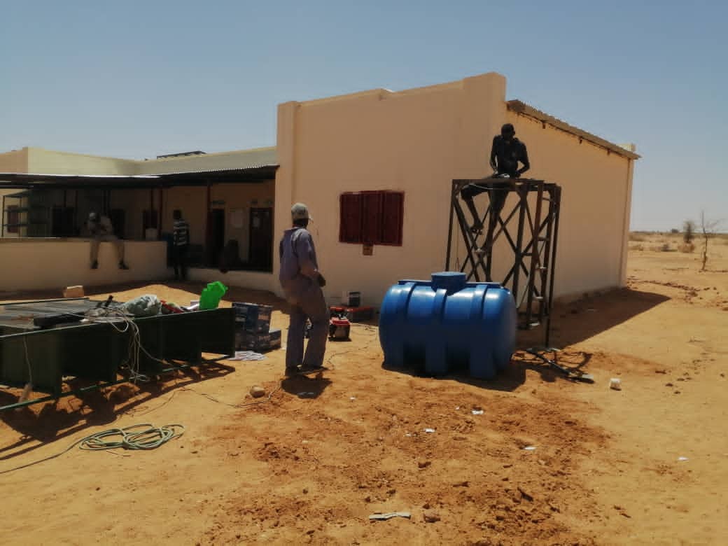 Photos Illustrating the Rehabilitation and Renovation Activities of Hashaba Al-Donki Health Center