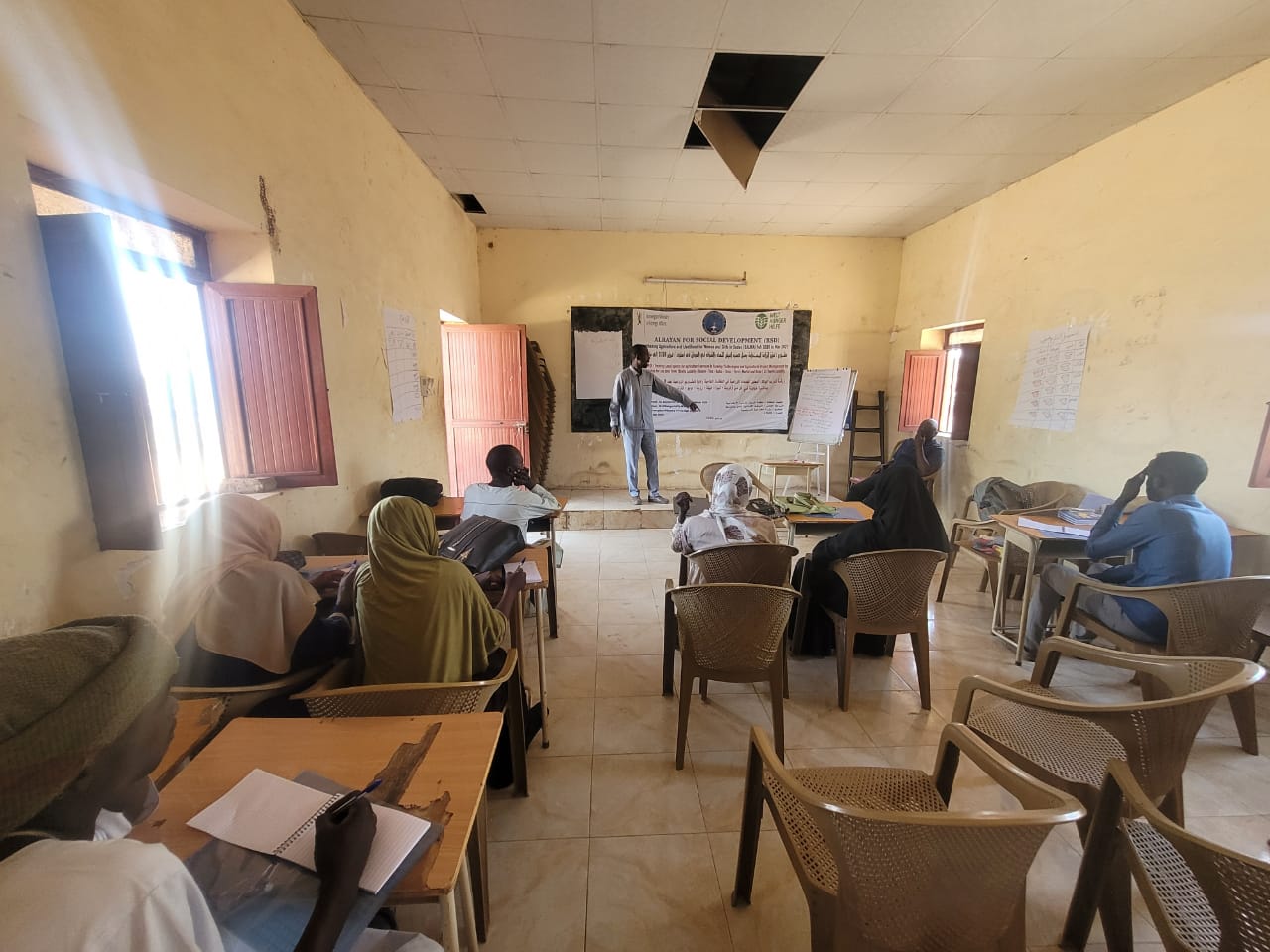 Al-Rayan Organization for Social Development Conducts Training for Local Agricultural Agents in Tawila Locality