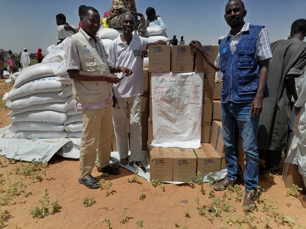 Distribution of Relief Supplies to Displaced Persons in Displacement Camps