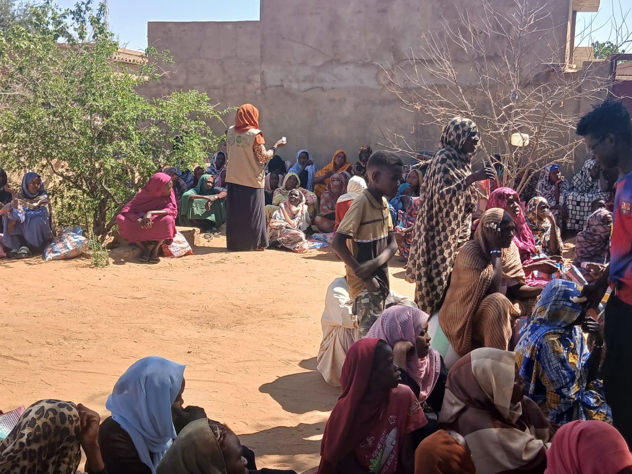 Al-Rayyan Organization for Social Development Conducts an Orientation Session for Local Agents and Savings Groups in Tawila Locality