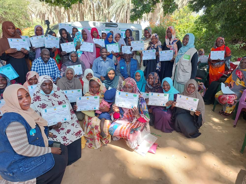 Graduation of Beneficiaries from Livelihood Projects Training