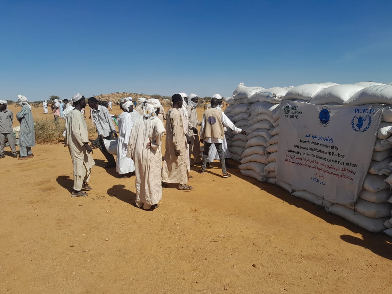 📢 Humanitarian Activity | General Food Assistance Distribution in Kutum Locality – North Darfur State