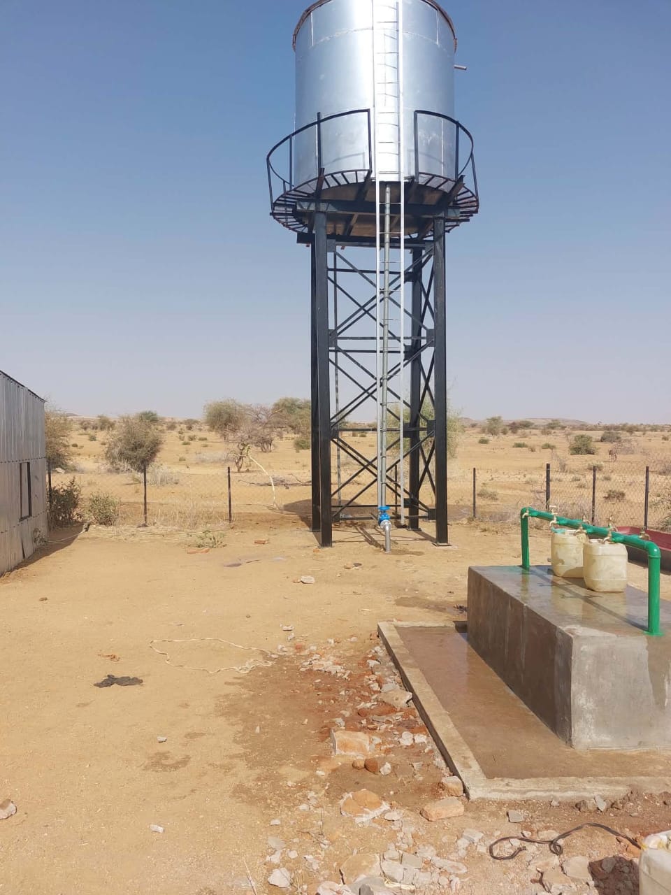 Alrayan for Social Development Organization Implements the Arida Water Station Upgrade Project in Rural Kutum with Support from the Darfur Stability Fund