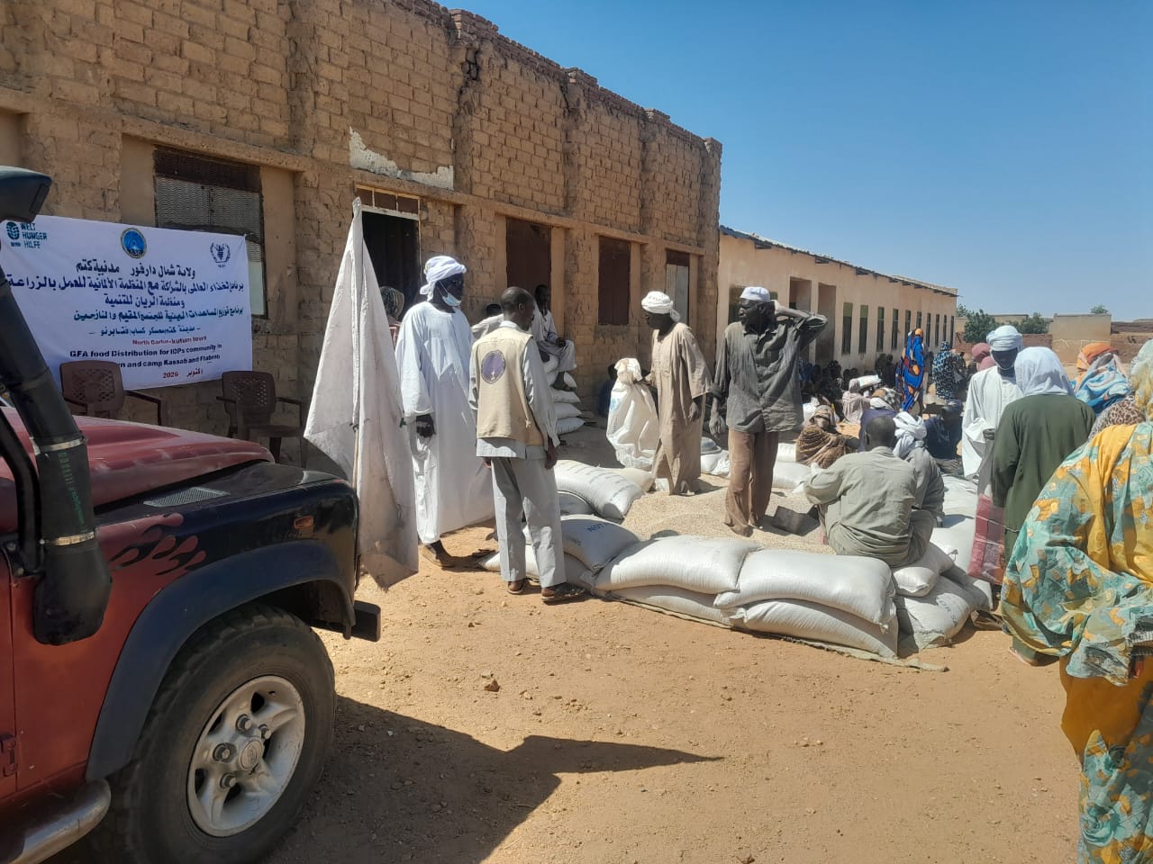 📢 Humanitarian Activity | General Food Assistance Distribution in Kutum Locality – North Darfur State