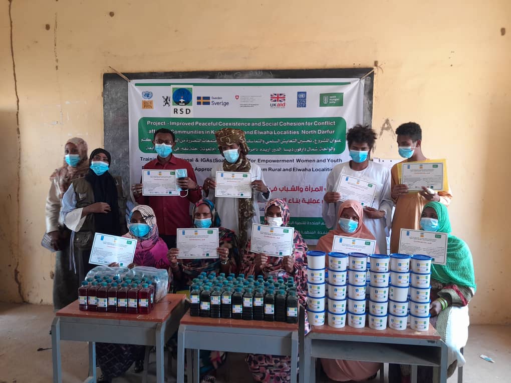 Graduation of Beneficiaries from Livelihood Projects Training