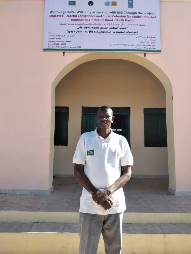 UNDP Supports the Construction of Multi-Purpose Community Centers to Promote Peace and Community Development in Kutum Locality