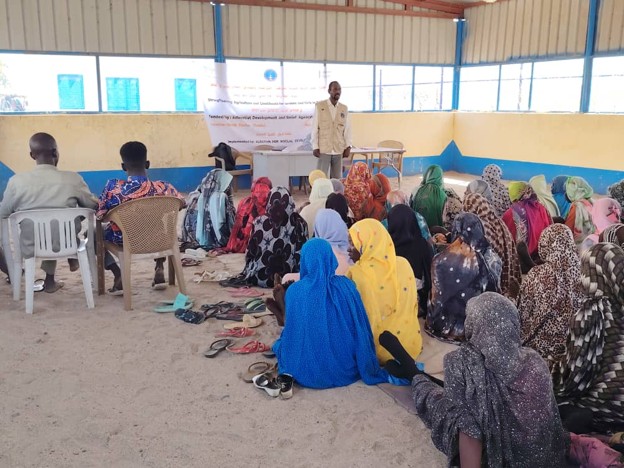 Al Rayyan Social Development Organization Conducts a Community Awareness Session in Raubia Village, Tawila Locality