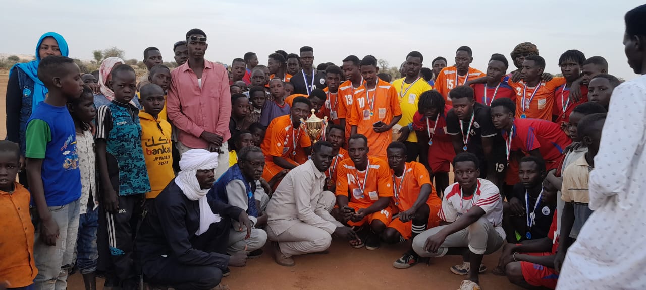 Football matches are among the activities included in the Peacebuilding and Peaceful Coexistence project.