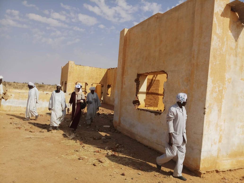 Photos Illustrating the Rehabilitation and Renovation Activities of Hashaba Al-Donki Health Center