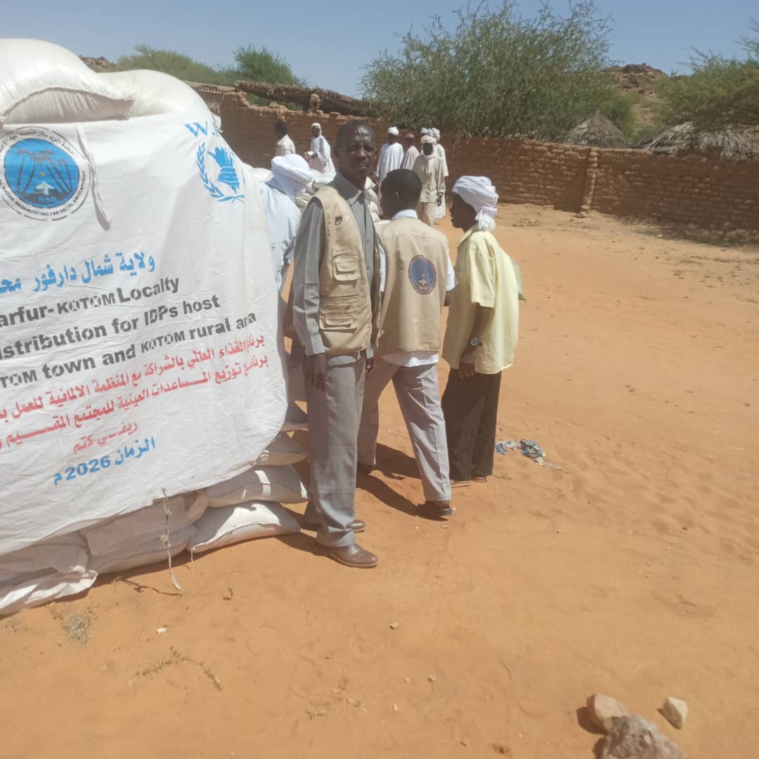 📢 Humanitarian Activity | General Food Assistance Distribution in Kutum Locality – North Darfur State
