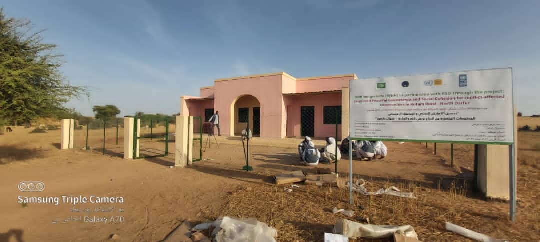 UNDP Supports the Construction of Multi-Purpose Community Centers to Promote Peace and Community Development in Kutum Locality